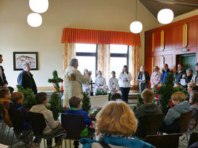 Palmsonntag in St. Crescentius - Beginn der Heiligen Woche (© Karl-Franz Thiede)